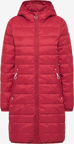 DreiMaster Maritim Zimní kabát – červená: přední strana