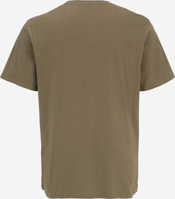 T-Shirt 'FONNE' Jack & Jones Plus en vert