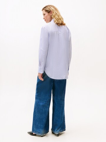 Chemisier TOMMY HILFIGER en bleu