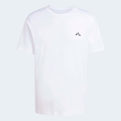 ADIDAS SPORTSWEAR Функциональная футболка 'SUMMER SLIDE TRIM GRAPHIC' в размере XS-S в Черный / Белый, Обзор товара