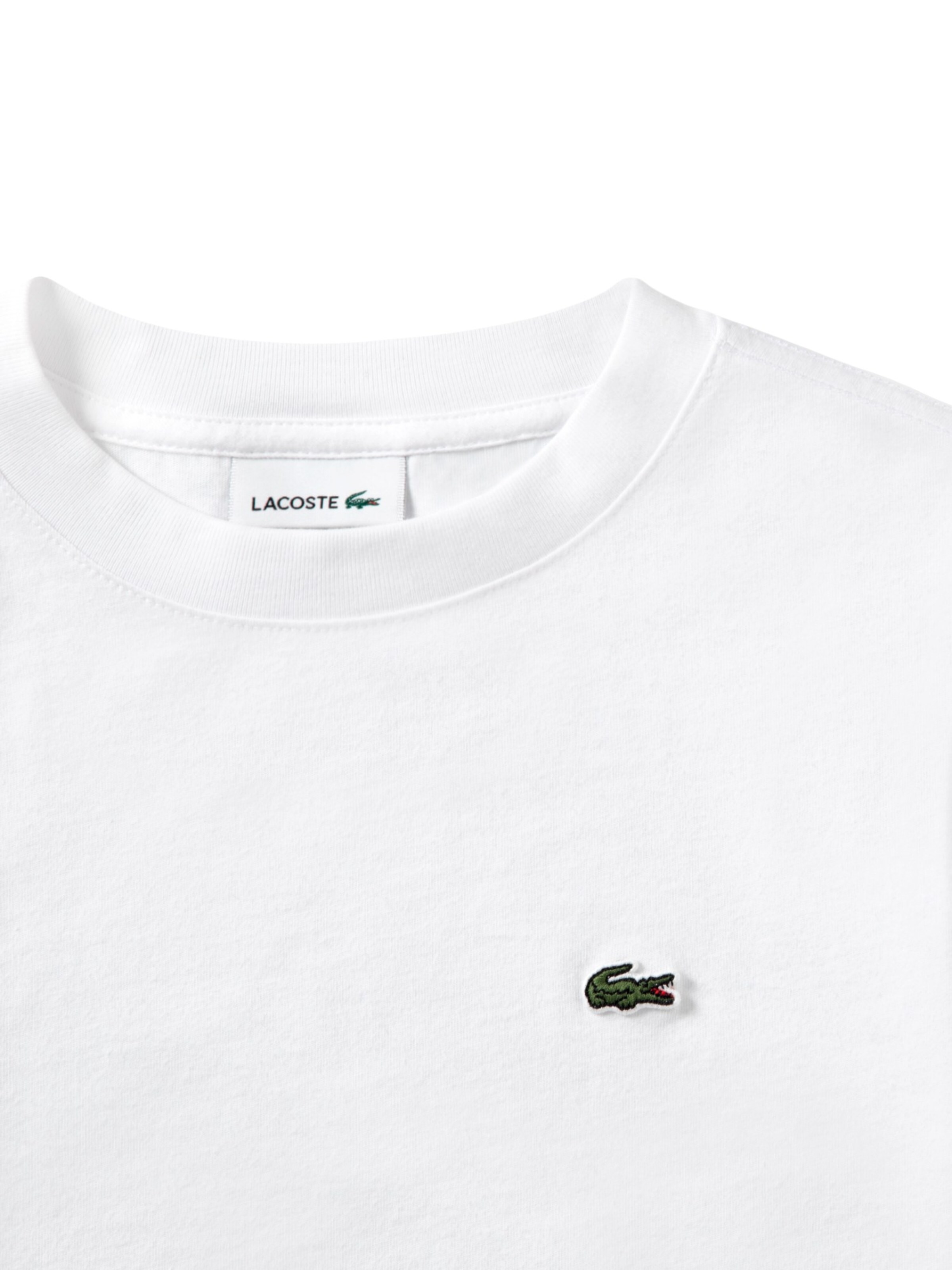 LACOSTE Shirts i hvid