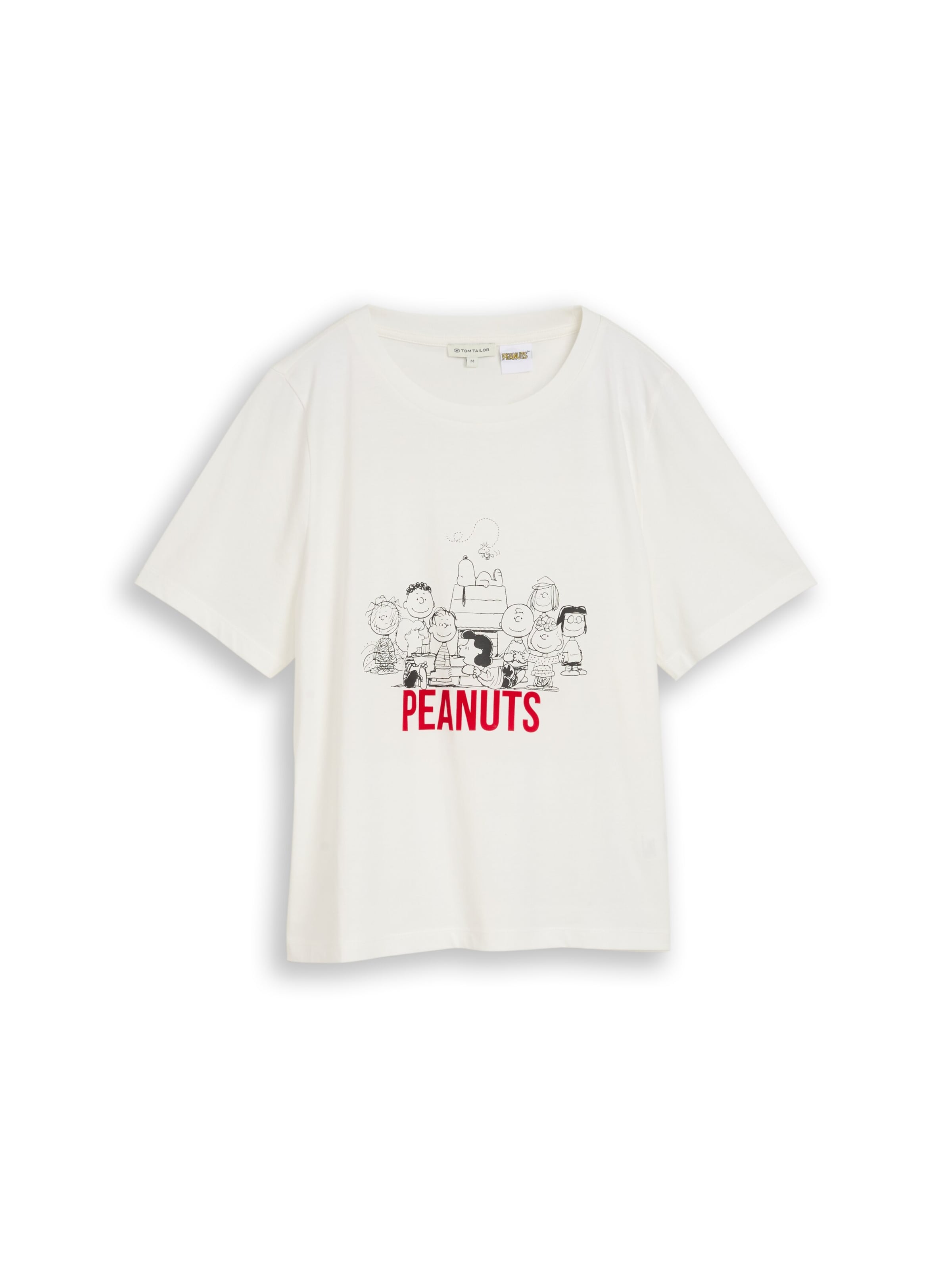 TOM TAILOR T-Shirt in Weiß: Vorderseite