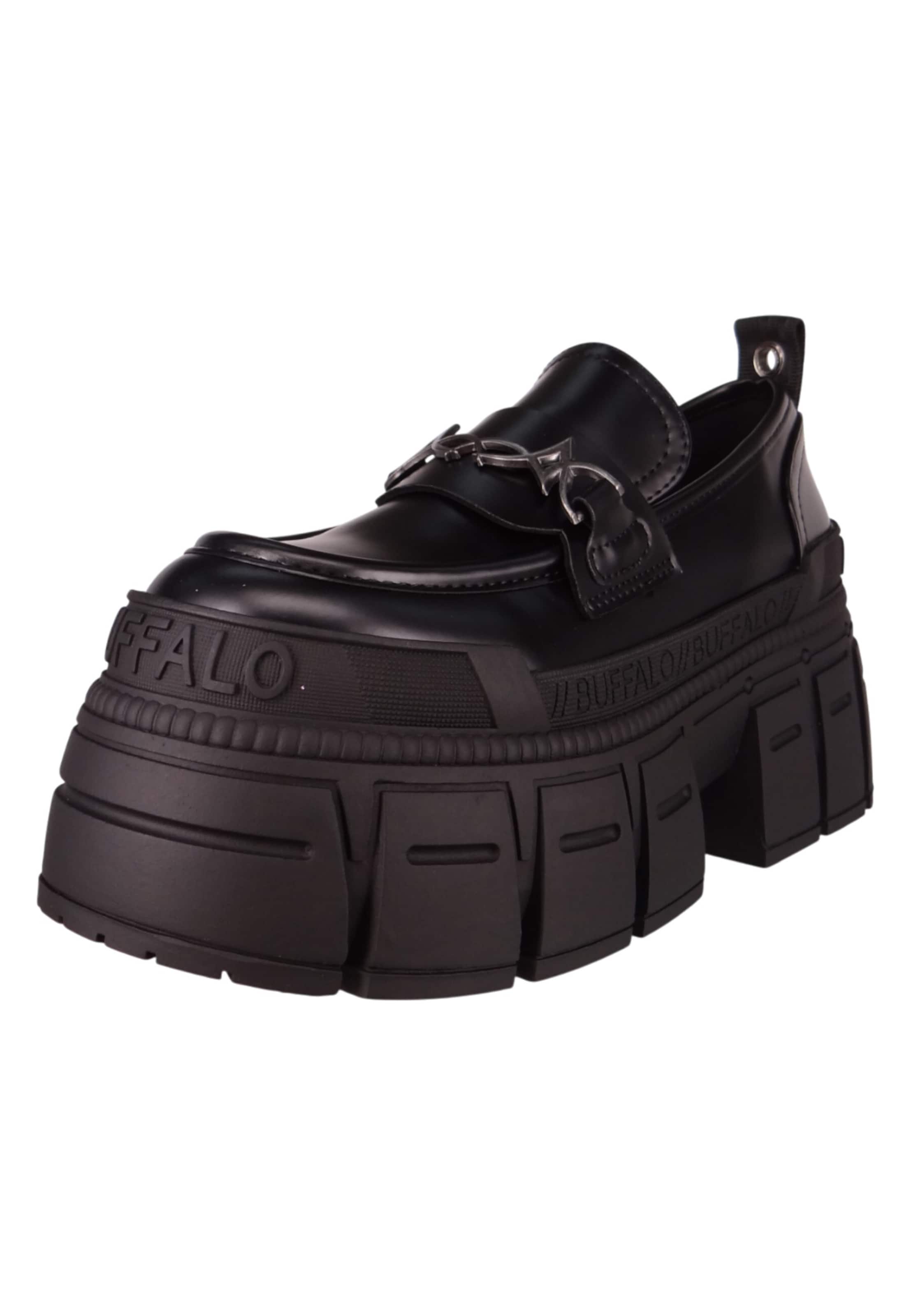 Chaussure basse BUFFALO en noir : devant
