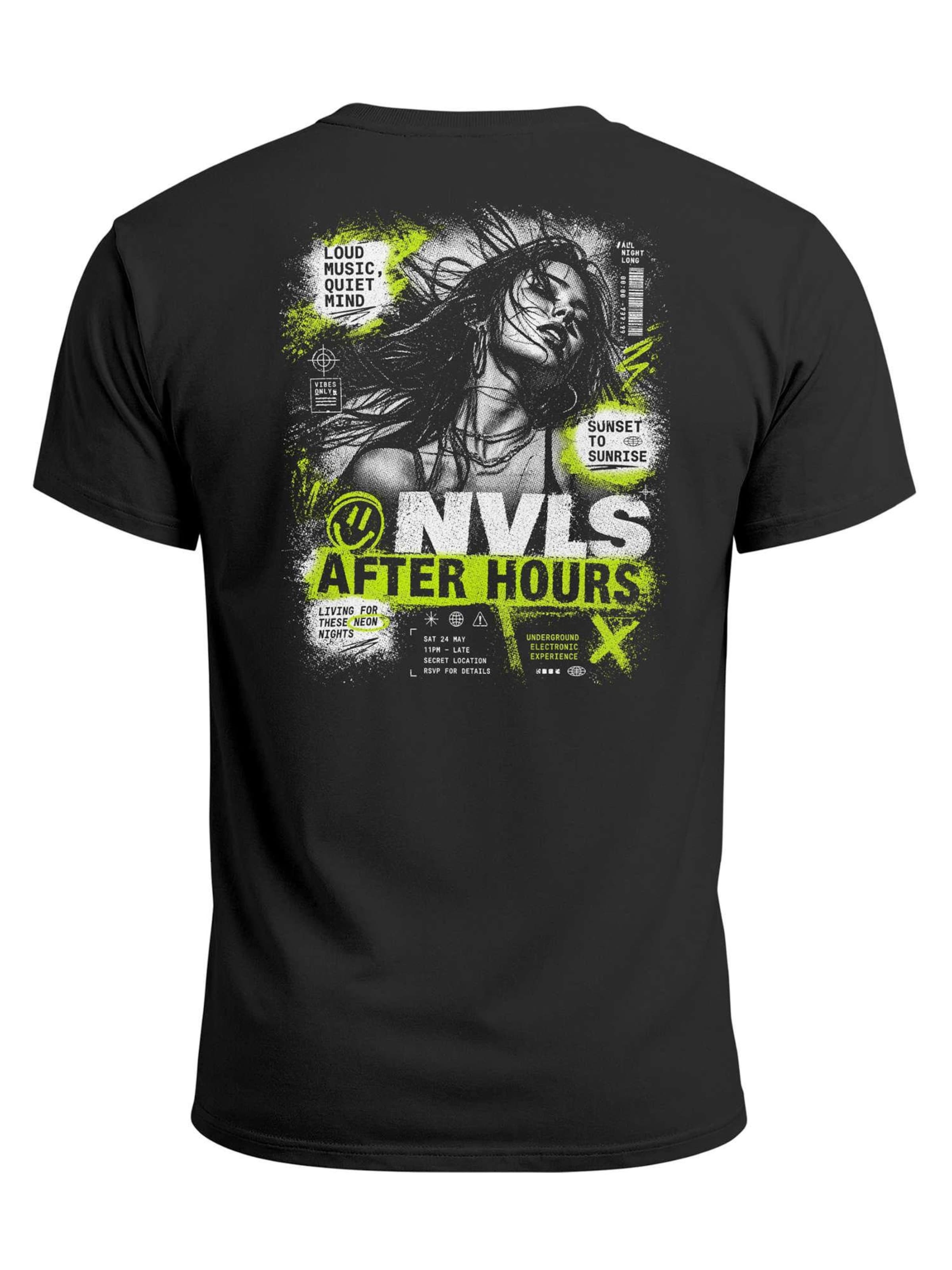 Neverless Shirt in Black: front