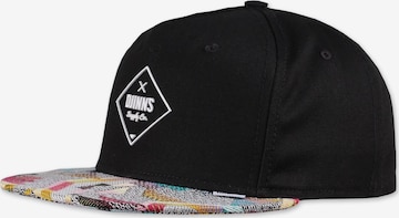 Casquette 'Rubber Aztek' DJINNS en noir : devant