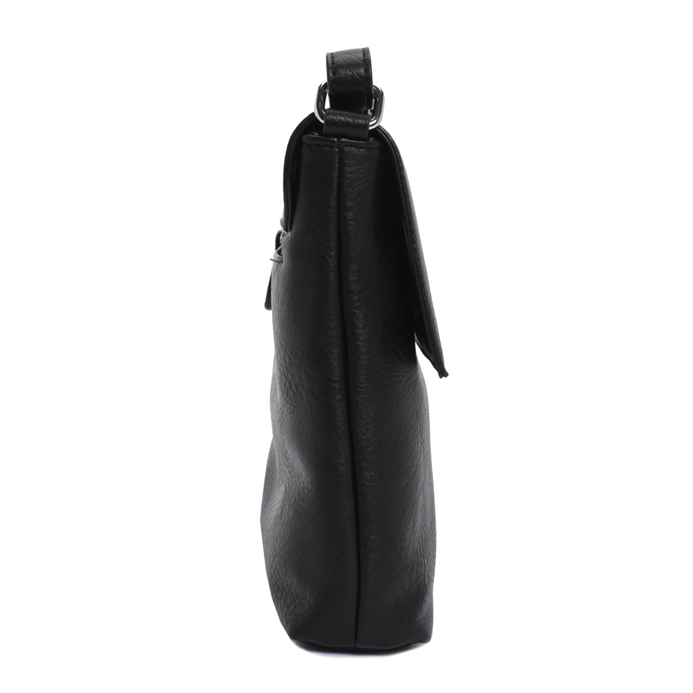 L.CREDI Crossbody Bag 'Jana' in Black