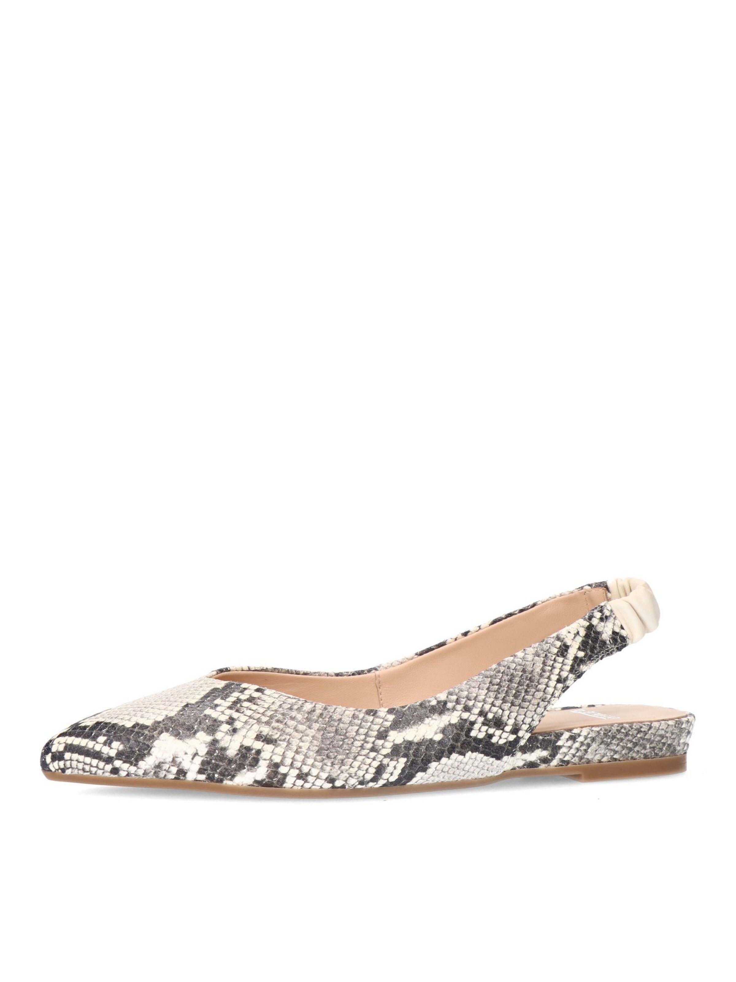 MANFIELD Slipper in Grau: Vorderseite