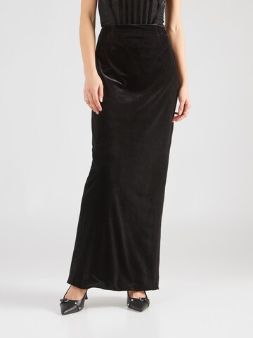 Misspap Skirt in Black: front