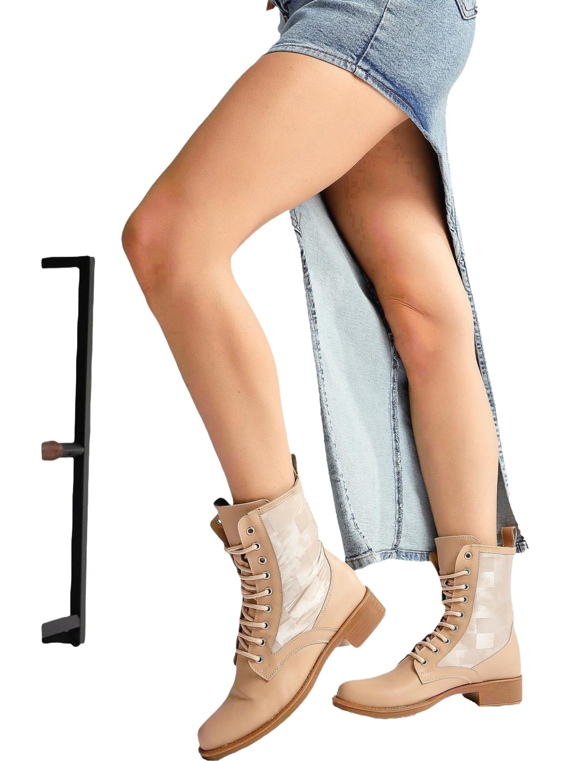 Limoya Stiefel 'Chrissi'‌‌‌‌‌‌ in Beige