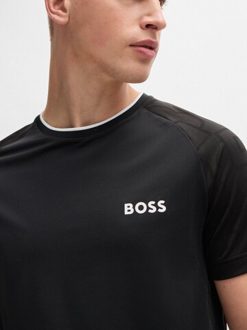 BOSS Green T-Shirt in Schwarz
