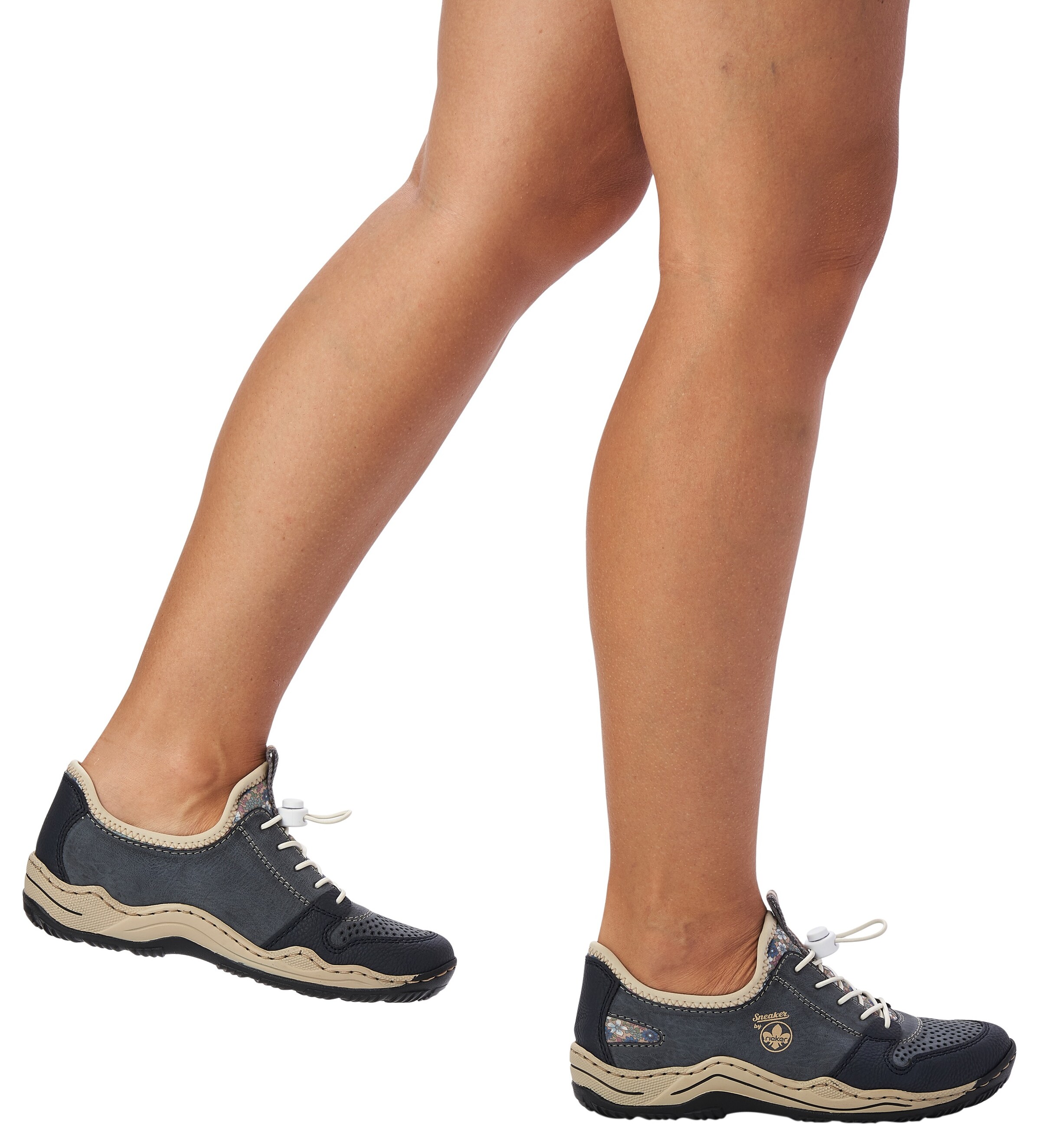 Rieker Sportos fűzős csizma - kék