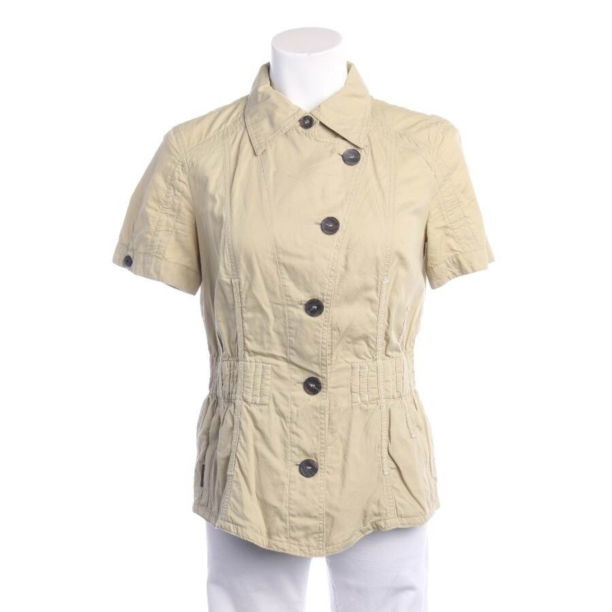 Marc Cain Jacket & Coat in M in White: front