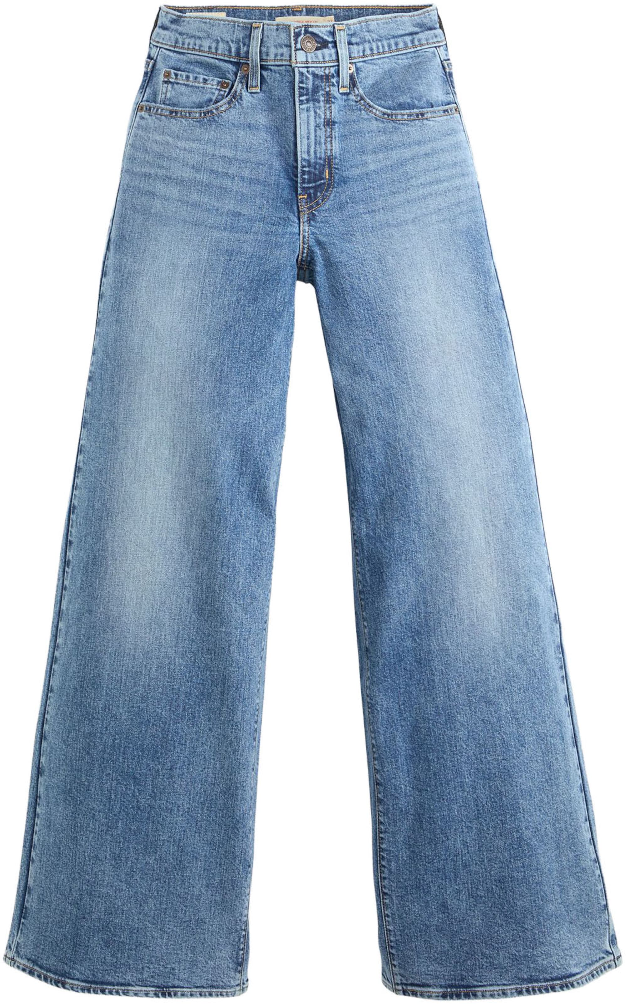 Wide leg Jeans '728 High Rise Wide Leg' de la LEVI'S ® pe albastru: față