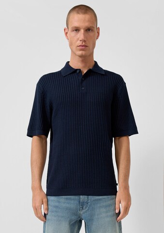 Pull-over QS en bleu : devant