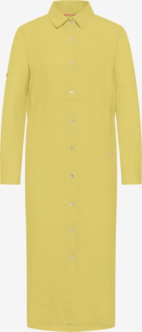 Frieda & Freddies NY Shirt Dress in Yellow: front