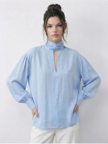 Chemisier Bianco Lucci en bleu