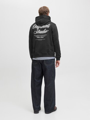 JACK & JONES - Sudadera 'JORNORREBRO' en negro: frente