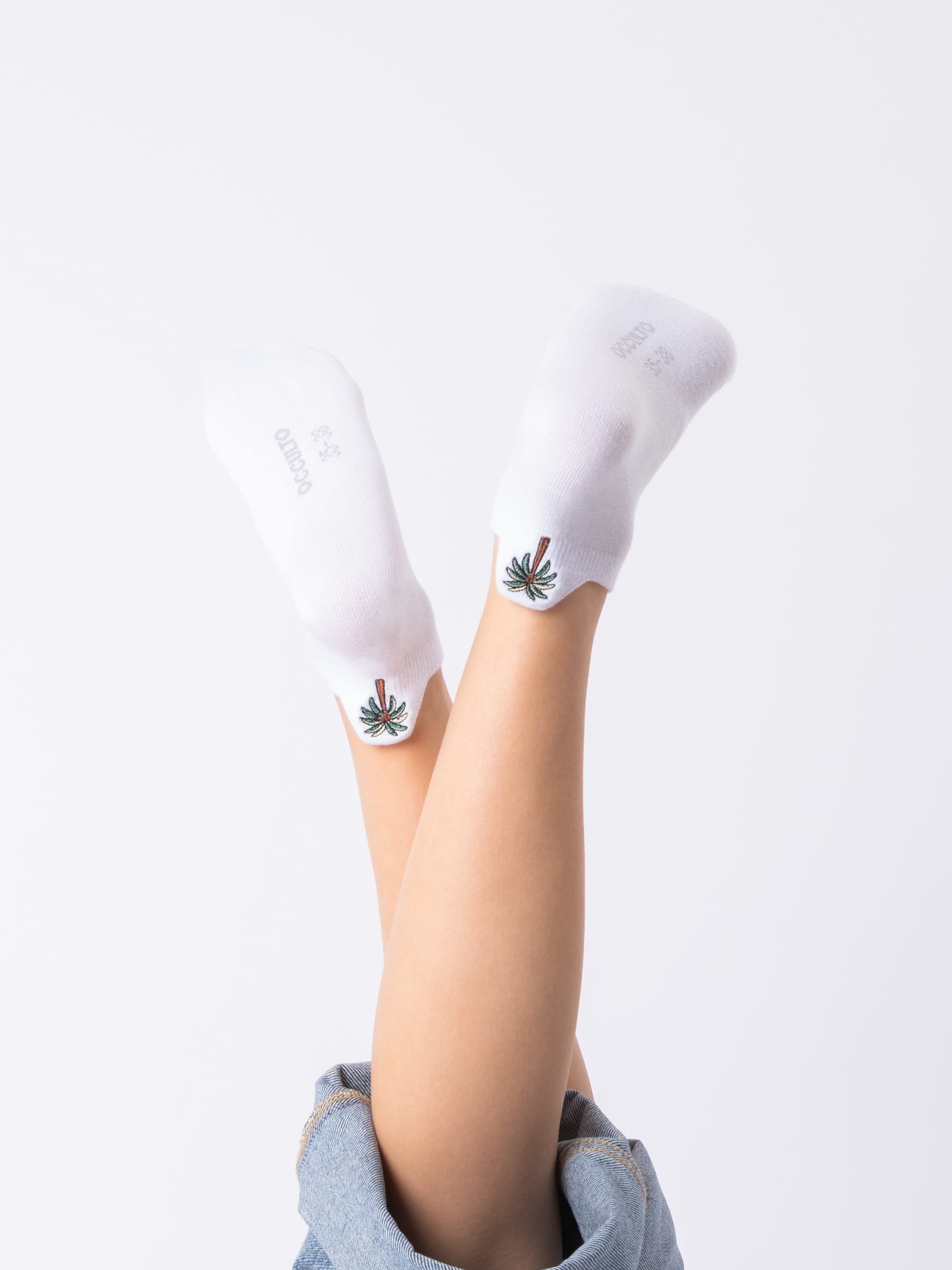 Occulto Socks 'Luca' in White