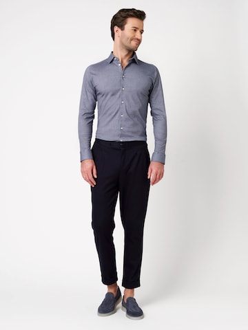 Coupe slim Chemise DESOTO en bleu