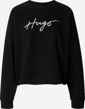 juoda HUGO Megztinis be užsegimo 'Darace': priekis