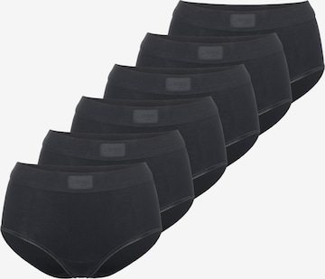 SLOGGI Slip 'Double Comfort T' in Schwarz: Vorderseite