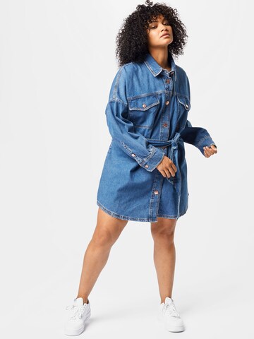 River Island Plus Blousejurk 'Delano' in Blauw