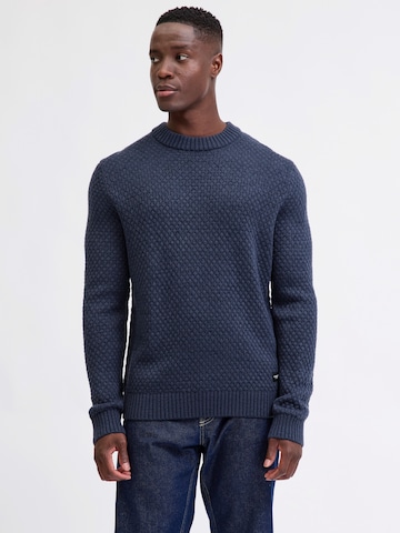 JJ Rebel Sweater 'JREBBLAZE' in Blue: front