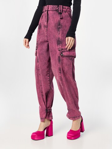 3.1 Phillip Lim Tapered Jeans in Roze: voorkant