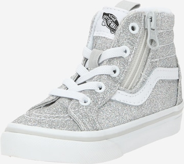 VANS - Sapatilhas 'SK8-Hi Reissue' em prata: frente