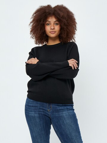 Pull-over 'Rosalia' Peppercorn en noir : devant