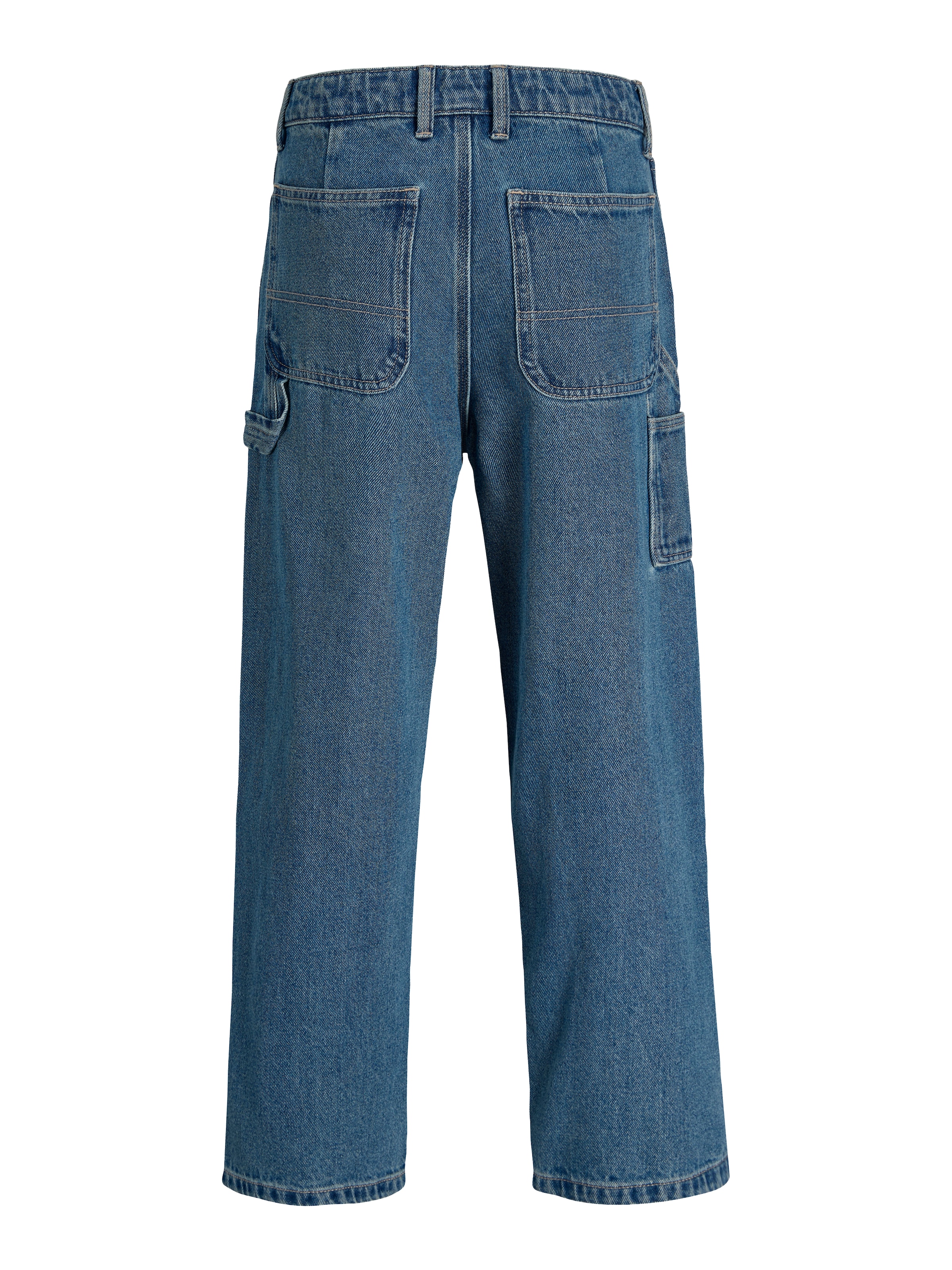 Jack & Jones Junior Baggy Jeans 'JJIALEX JJCARPENTER' in Blauw