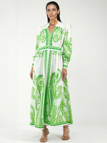 MSN Collection Dress in White: front