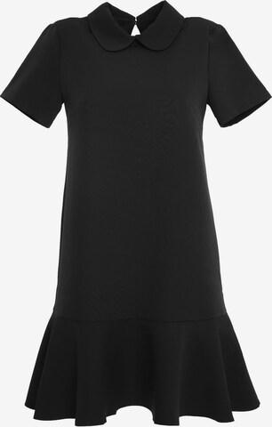 Awesome Apparel Dress in Black: front