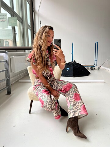 Kamila Šikl Wide leg Jeans i brun
