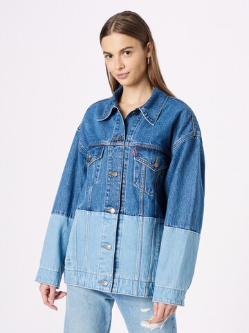 LEVI'S ® - Chaqueta de entretiempo 'Baggy Trucker' en azul: frente