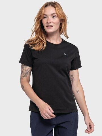 T-shirt fonctionnel 'Hohberg' Schöffel en noir : devant
