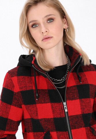 Veste mi-saison - CONTRAER - en rouge
