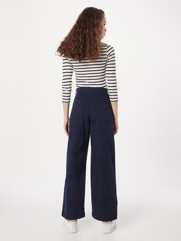 TOMMY HILFIGER Wide leg Broek '1985' in Blauw