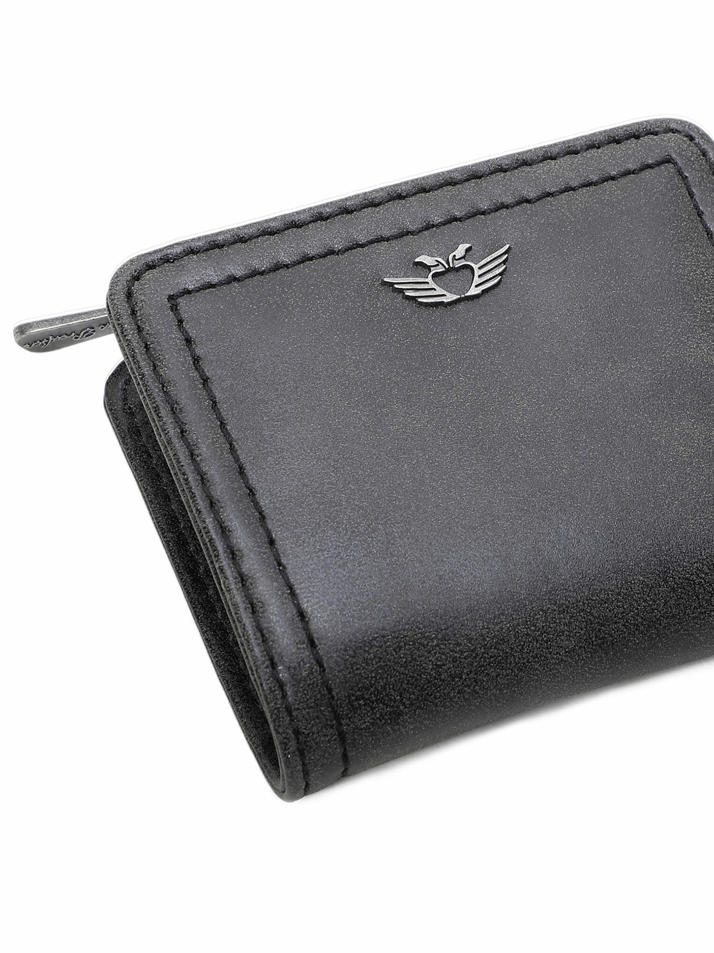 Fritzi aus Preußen Portemonnee 'Aurelie' in Zwart