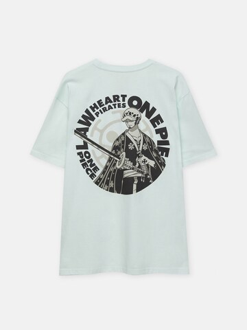 Pull&Bear T-Shirt in Grün