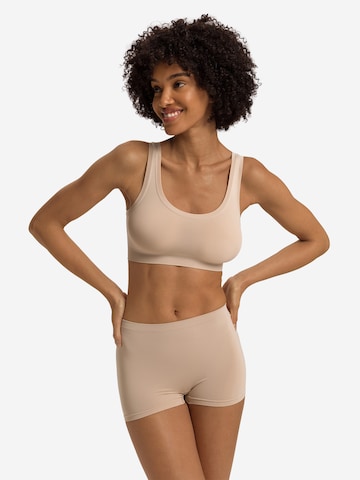 Hanro - Soutien Bustier Soutien ' Touch Feeling ' em bege: frente