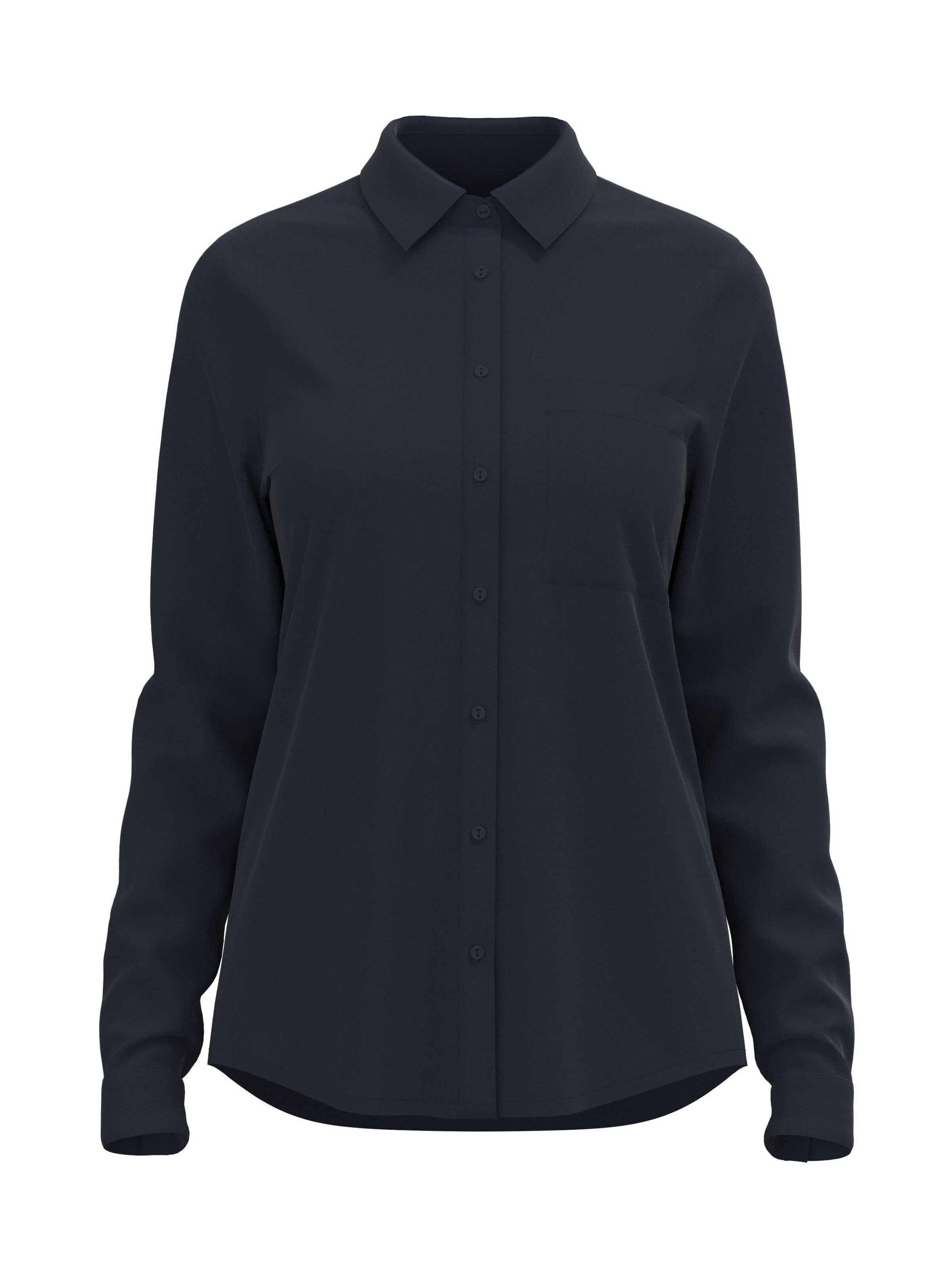 ICHI Bluse 'IHMain' in Blau: Vorderseite