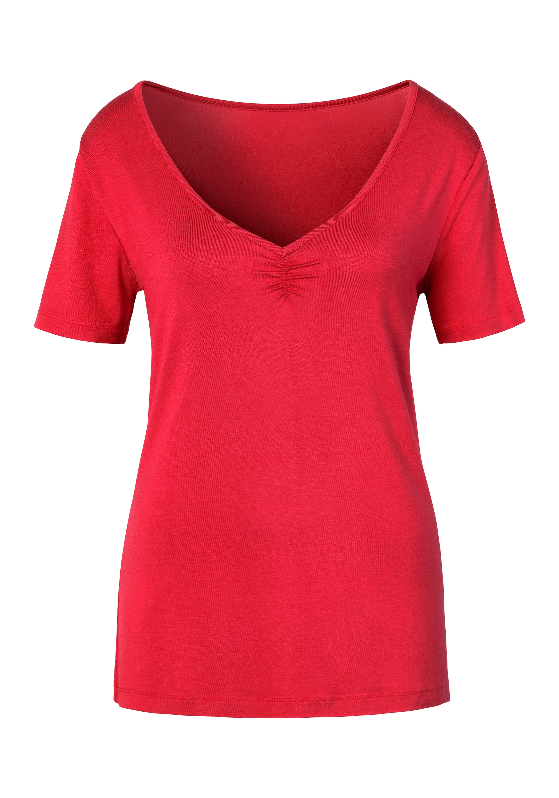 Frauen Shirts & Tops LASCANA Shirt in Rot - PH58940