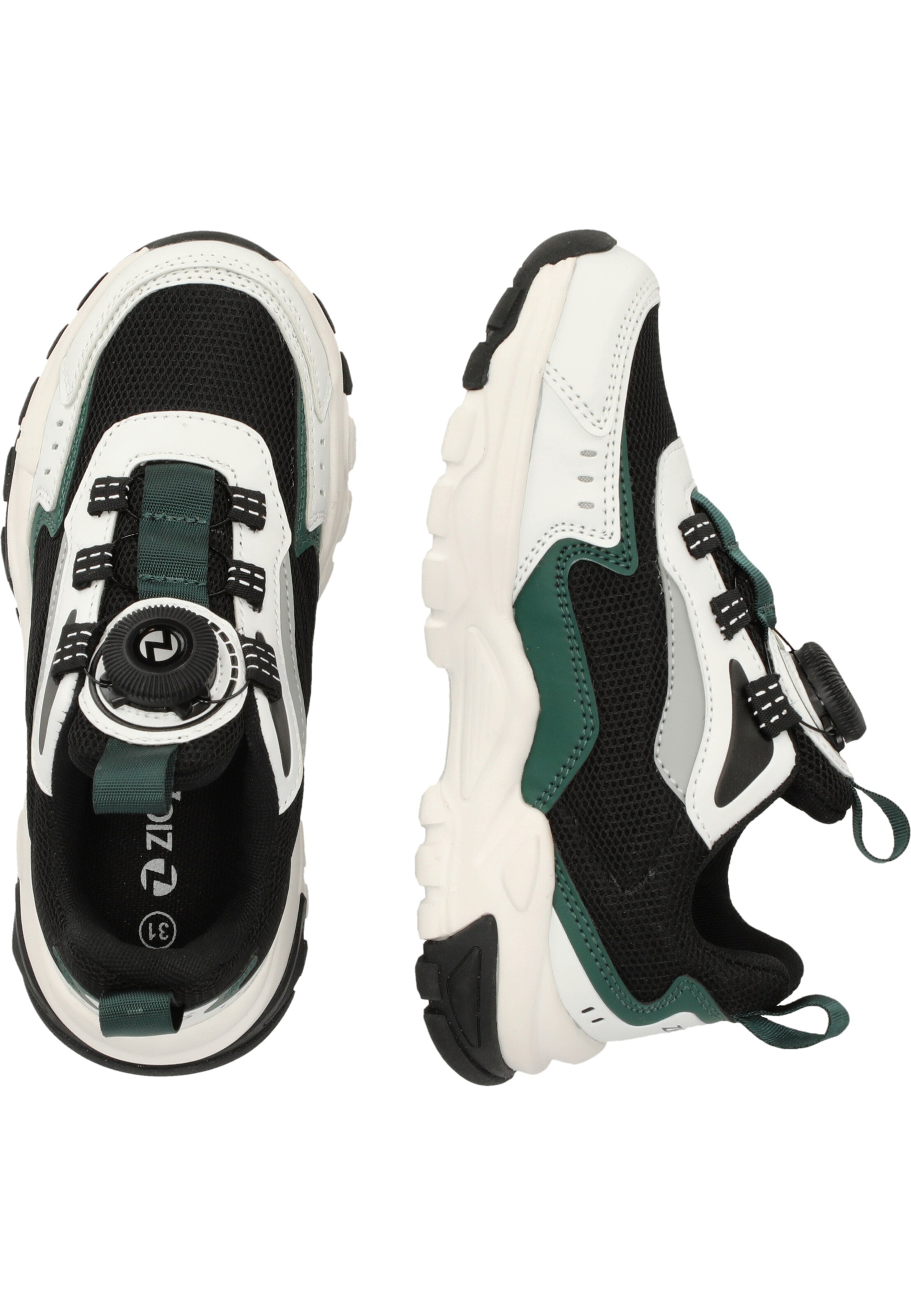 ZigZag Sneaker 'Emeric' in Grün