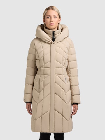 khujo Winter coat 'Laio' in Beige: front