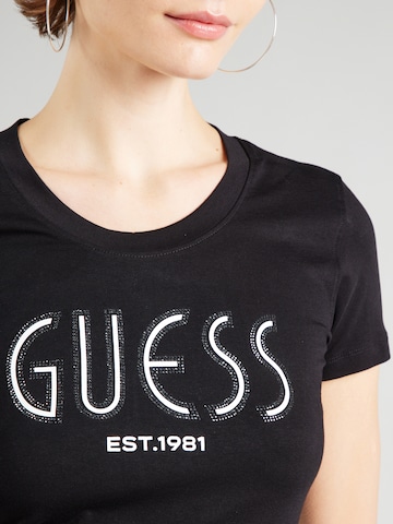 Maglietta di GUESS in nero