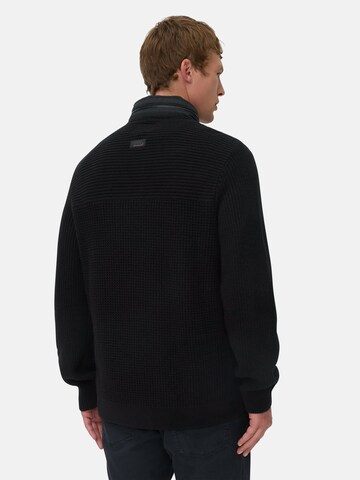 CAMEL ACTIVE Knit Cardigan in Black