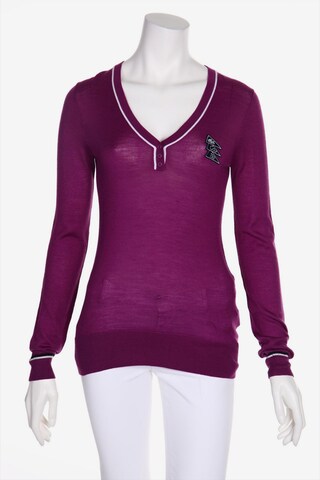 Lacoste Sport Sweater & Cardigan in XS in Purple: front