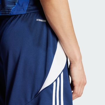 ADIDAS PERFORMANCE Regular Workout Pants 'Tiro 24' in Blue