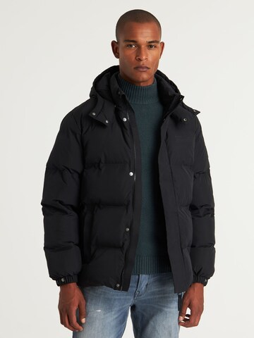 Veste d’hiver CHASIN' en noir : devant